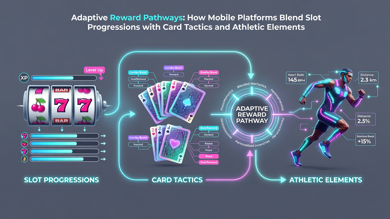 Schnittstellen mobiler Apps verbinden progressive Walzen, strategische Karten und sportliche Vorhersagen in adaptiven Belohnungssystemen