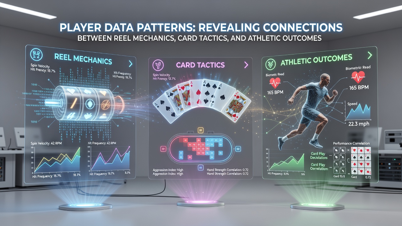 Darstellung von Datenflüssen zwischen Slot-Walzen, Poker-Taktiken und Sportwetten in einer App