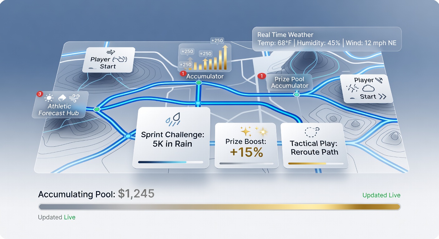 Visualisierung von Navigationsrouten in mobilen Gaming-Apps mit integrierten Sport- und Kartenspiel-Elementen