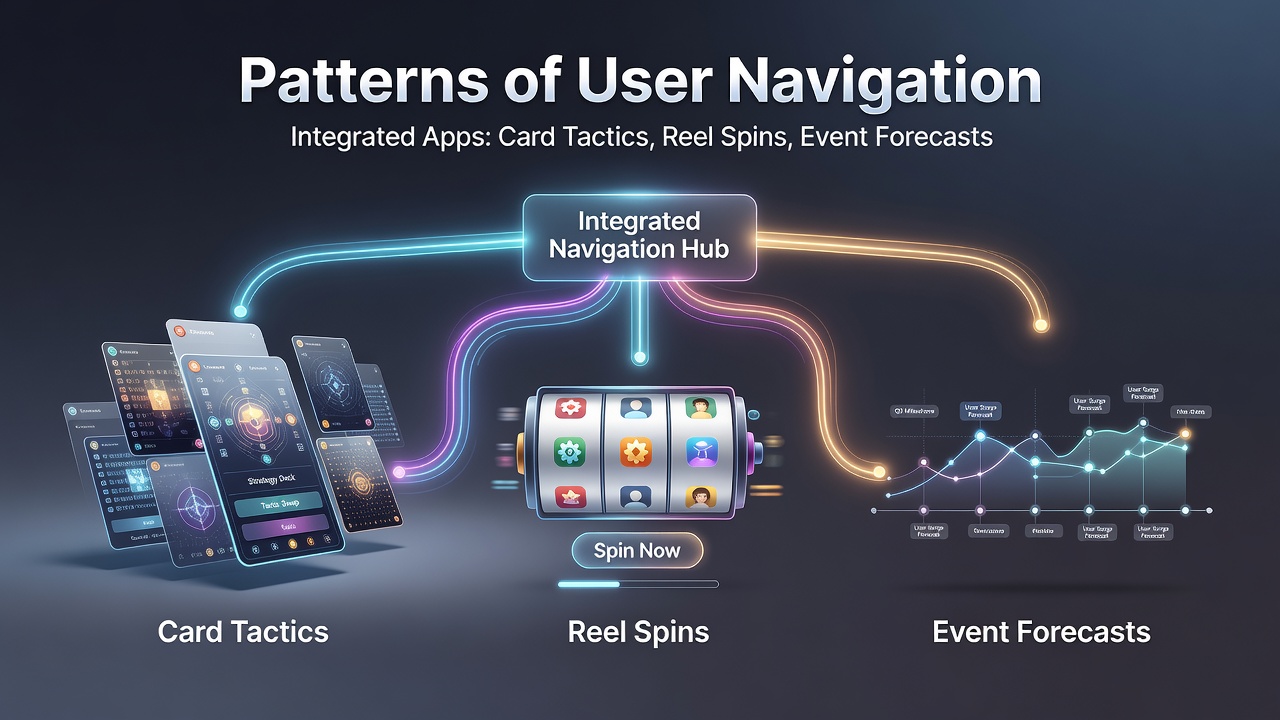 Visualisierung von Navigationspfaden in einer App mit Karten, Walzen und Prognosen