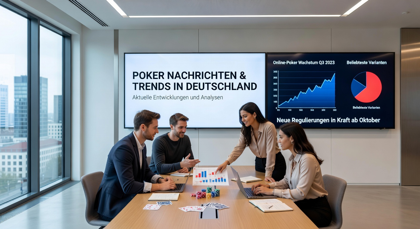 Das Final Table beim Nordic Poker Festival im Casino Schenefeld mit Christopher S. als Chip Leader